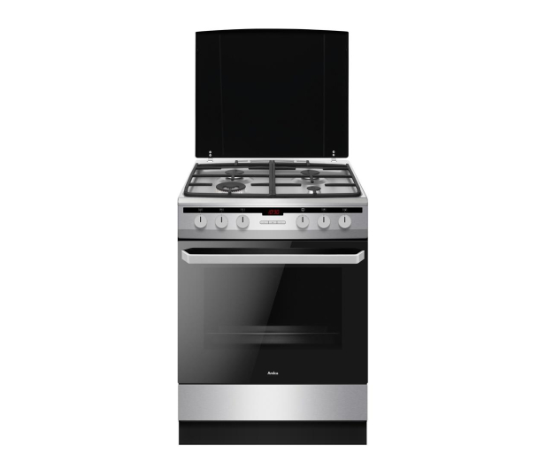 AMICA 618GE3.39HZPTADPNAQ(XX) Termoobieg, Palnik WOK, Czyszczenie Parowe, Żeliwne Ruszty, Prowadnice Teleskopowe, 60cm - 297334 - zdjęcie 2